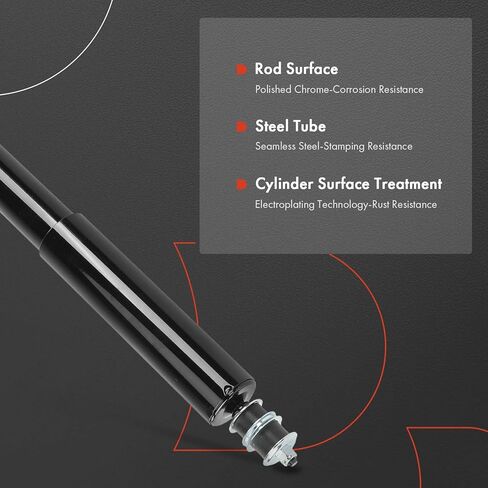 A-Premium Front Pair (2) Shock Absorber Compatible with Toyota Land Cruiser 1991-1998 & Lexus LX450 1996-1997, Driver and Passenger Side in Saudi Arabia