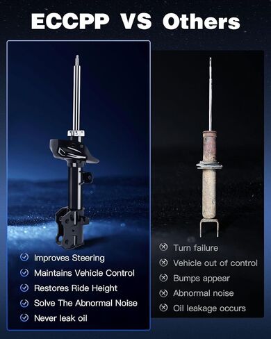 ECCPP shock absorbers shock Struts for 2007-2011 for Honda CR-V shock Struts for 339261 339262 341492 Front and Rear Shocks in Saudi Arabia