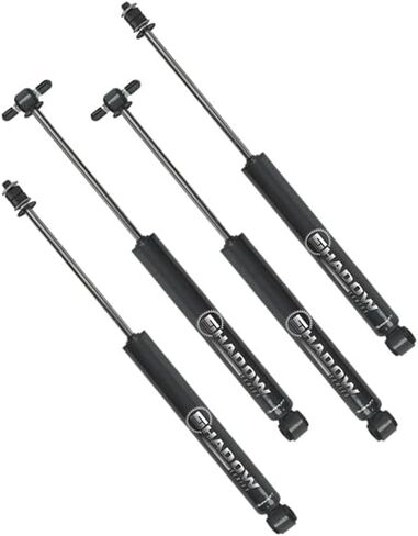 Superlift Suspension RealTruck Lift Kit Shock Box for Jeep Wrangler JK | Front & Rear Shadow Series Shocks | 84016 | Fits 2007-2018 Jeep Wrangler JK 2 Door & 4 Door with 2.5-4" Lift in Kuwait