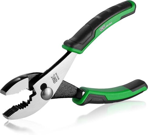 SK 6-Inch Diagonal Pliers, High Leverage Side Cutters, High Carbon Steel, Ergonomic Anti-slip Handle for Comfortable Grip in Kuwait