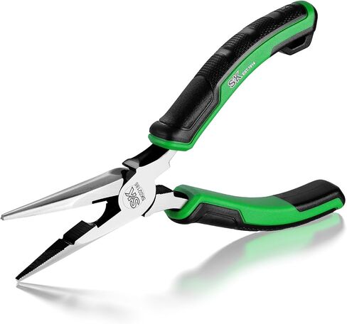 SK 6-Inch Diagonal Pliers, High Leverage Side Cutters, High Carbon Steel, Ergonomic Anti-slip Handle for Comfortable Grip in Saudi Arabia