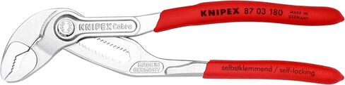 KNIPEX - 87 03 180 Tools - كماشة مضخة مياه كوبرا، كروم (8703180) in Saudi Arabia