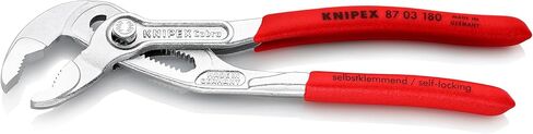 KNIPEX - 87 03 180 Tools - كماشة مضخة مياه كوبرا، كروم (8703180) in Saudi Arabia