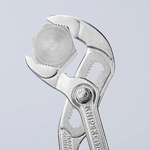 KNIPEX - 87 03 180 Tools - كماشة مضخة مياه كوبرا، كروم (8703180) in Saudi Arabia