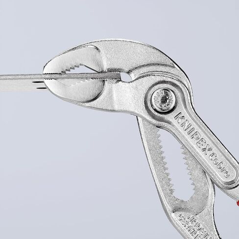 KNIPEX - 87 03 180 Tools - كماشة مضخة مياه كوبرا، كروم (8703180) in Saudi Arabia