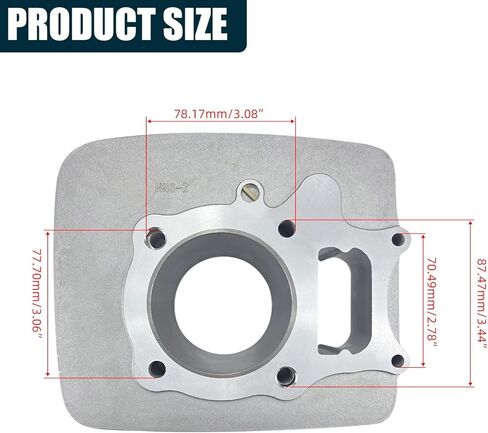 267cc 74mm Big Bore Cylinder Piston Ring Gasket Set - Top End Rebuild Kit for Honda Recon 250 TRX250 TRX250X Sportrax 250 TRX250EX TRX250TE TRX250TM (2002-2024) in Saudi Arabia