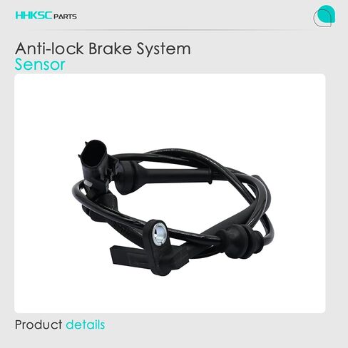 2pcs Front Left and Right ABS Wheel Speed Sensor Compatible with RAM PROMASTER City 68261892AA ALS2825 15 16 17 18 19 20 21 22 2015 2016 2017 2018 2019 2020 2021 2022 in Kuwait