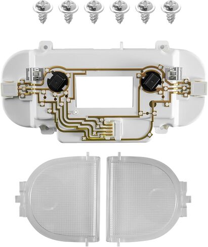 Front Overhead Console Circuit Board Repair Kit Compatible with Ford F150 F250 F350 Super Duty 2008-2010 Lincoln Mark LT 2006-2010, Cab Interior Ceiling Dome Reading Ligh Reading Replace VM2396 829182 in Kuwait