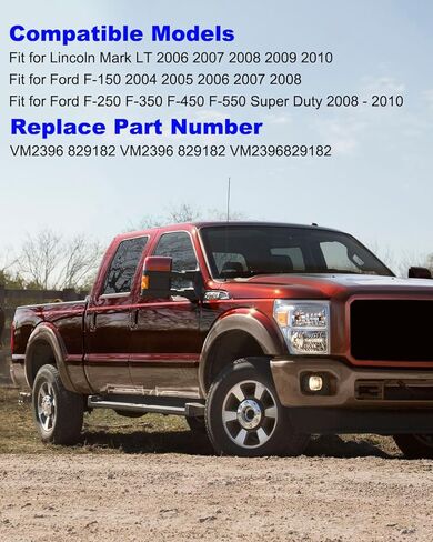 Front Overhead Console Circuit Board Repair Kit Compatible with Ford F150 F250 F350 Super Duty 2008-2010 Lincoln Mark LT 2006-2010, Cab Interior Ceiling Dome Reading Ligh Reading Replace VM2396 829182 in Kuwait