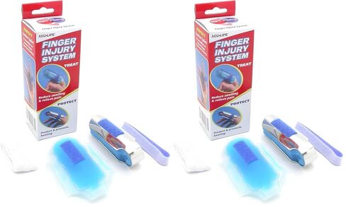 Finger Treatment Kit | Pain Relief and Recovery | Hot and Cold | Includes Finger Split and Gel Pack , Various , 4 Piece Set in Saudi Arabia