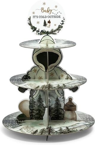 Cupcake Stand 3 Tiers Medieval Knight Cake Holder Stand Castle Birthday Party Cardboard Cupcake Holder Decorations Dessert Tower Party Supplies for Knight Party Birthday Baby Shower in Saudi Arabia