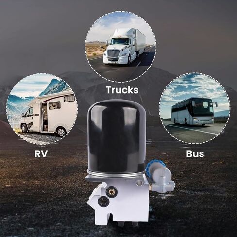 801266 مجفف هواء 12 فولت بديل لـ Kenworth، Peterbilt، Freightliner 5010694 5010696 5010695 5015533 5015534 in Kuwait