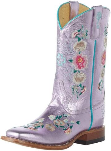 حذاء Macie Bean للأطفال باللون الوردي المعدني ذو المقدمة المربعة متعدد الألوان 1 in Kuwait