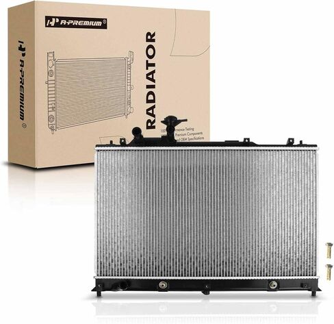 A-Premium Engine Coolant Radiator Assembly with Transmission Oil Cooler Compatible with Mazda CX-7 2010-2012 2.5L, Automatic Transmission in Saudi Arabia