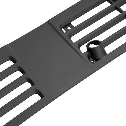HECASA Front Windshield Wiper Panel Cover Compatible with 1987-1999 Jeep Cherokee, 1987-1992 Comanche, 1987-1990 Wagoneer Replacement for 55008832 Window Wiper Cowl Panel Cover Vent Grille Plastic in Saudi Arabia
