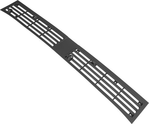HECASA Front Windshield Wiper Panel Cover Compatible with 1987-1999 Jeep Cherokee, 1987-1992 Comanche, 1987-1990 Wagoneer Replacement for 55008832 Window Wiper Cowl Panel Cover Vent Grille Plastic in Saudi Arabia