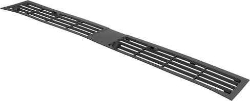 HECASA Front Windshield Wiper Panel Cover Compatible with 1987-1999 Jeep Cherokee, 1987-1992 Comanche, 1987-1990 Wagoneer Replacement for 55008832 Window Wiper Cowl Panel Cover Vent Grille Plastic in Saudi Arabia