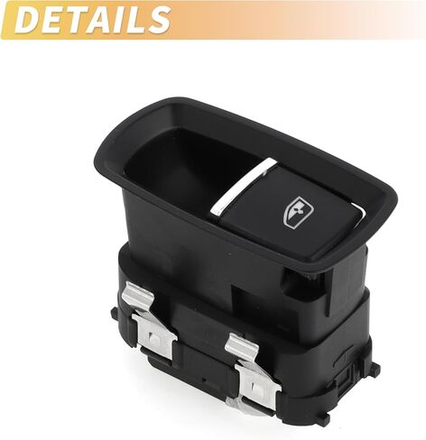 X AUTOHAUX مفتاح نافذة الطاقة الجانبي للراكب لبورش 718 Boxster كايمان باناميرا No.7PP959855BDML مفتاح التحكم في النافذة in Saudi Arabia