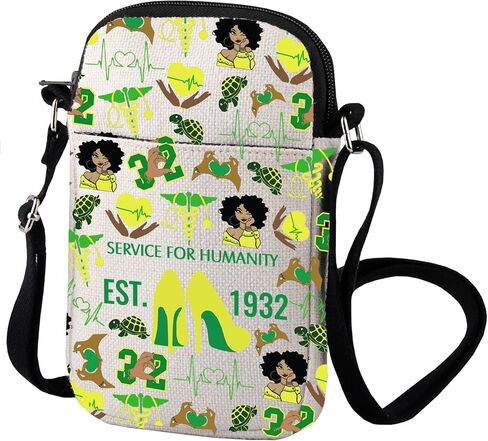 CEP Crossbody Bag Gift Ideas Greek Letter Shoulder Handbag Sorority Gift Graduation Gifts in Saudi Arabia