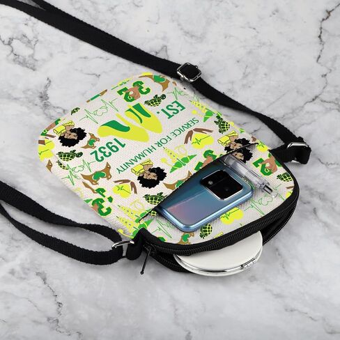 CEP Crossbody Bag Gift Ideas Greek Letter Shoulder Handbag Sorority Gift Graduation Gifts in Saudi Arabia