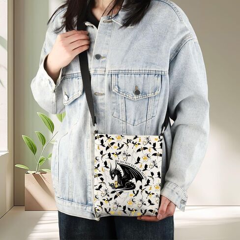 JNIAP Tairn Crossbody Bag Tairn & Andarna Gifts We Do Not Eat Our Allies Dragons Rider Shoulder Bag in Saudi Arabia