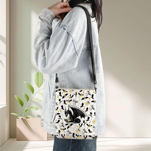 JNIAP Tairn Crossbody Bag Tairn & Andarna Gifts We Do Not Eat Our Allies Dragons Rider Shoulder Bag in Saudi Arabia