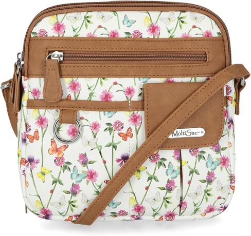 حقيبة كروس نسائية MultiSac North South صغيرة بسحاب حول الجسم من Multisac in Kuwait