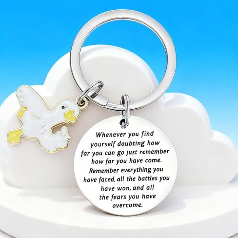 Duck Birthday Gifts for Women Men Ducks Lovers Themed Jewelry Lucky Yellow Duck Key Chain in Saudi Arabia