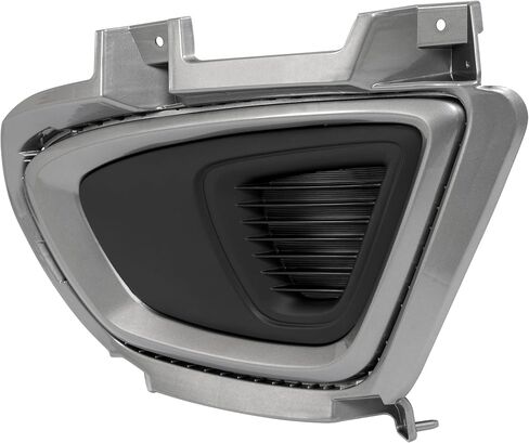 Pair Fog Light Bezel Compatible with 2016-2018 Kia Sorento EX|L|LX Replacement for KI1038129 KI1039129 Fog Lamp Cover Trim Plastic(PP) Painted+Textured Gray+Black Left&Right Side in Saudi Arabia