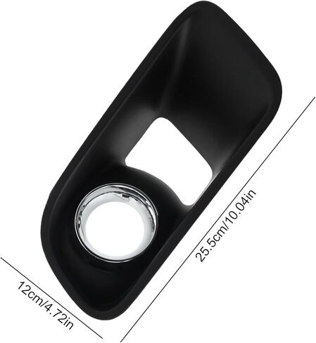 2Pcs 68072020AA Fog Light Cover Bezel Replacement for Dodge Charger SRT8 2012-2014, Replaces 68072021AA, CH1038153, CH1039153 in Kuwait