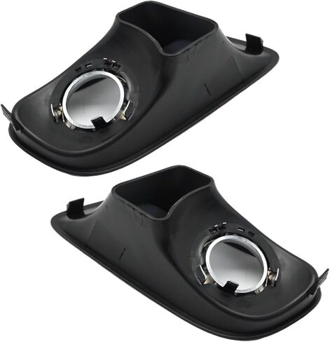 2Pcs 68072020AA Fog Light Cover Bezel Replacement for Dodge Charger SRT8 2012-2014, Replaces 68072021AA, CH1038153, CH1039153 in Kuwait