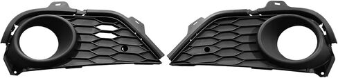 Fog Light Trim Set Compatible with 2019-2022 Honda Pilot - Replace OEM 71102TG7A60 71107TG7A60/HO1039142, HO1038142 - Front Driver LH Passenger RH Side Black Finish in Saudi Arabia