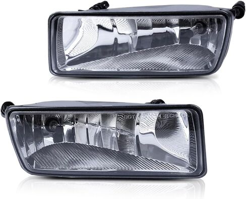 ANDPLAY Front Bumper Fog Lights Compatible with Ford Explorer 2006 2007 2008 2009 2010/ Explorer Sport Trac 2008-2010 Pair Driver and Passenger Side Driving Fog Lamp Accessories Clear Lens in Kuwait