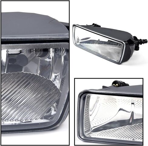 ANDPLAY Front Bumper Fog Lights Compatible with Ford Explorer 2006 2007 2008 2009 2010/ Explorer Sport Trac 2008-2010 Pair Driver and Passenger Side Driving Fog Lamp Accessories Clear Lens in Kuwait