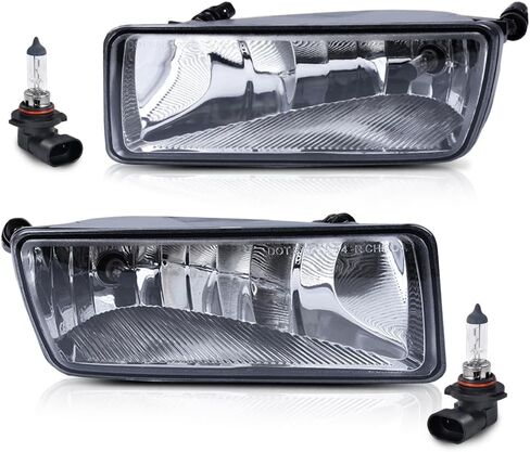 ANDPLAY Front Bumper Fog Lights Compatible with Ford Explorer 2006 2007 2008 2009 2010/ Explorer Sport Trac 2008-2010 Pair Driver and Passenger Side Driving Fog Lamp Accessories Clear Lens in Kuwait