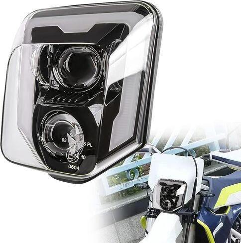 مجموعة المصابيح الأمامية LED Dirtbike لـ Husqvarna 701 Enduro Super Moto 2016-2023 FE 250 350 450 501 TE 150 250 300 2017-2023 TX125 ملحقات الدراجة الترابية (عبوة من 1) in Kuwait