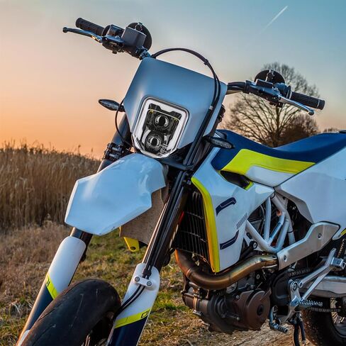 مجموعة المصابيح الأمامية LED Dirtbike لـ Husqvarna 701 Enduro Super Moto 2016-2023 FE 250 350 450 501 TE 150 250 300 2017-2023 TX125 ملحقات الدراجة الترابية (عبوة من 1) in Kuwait