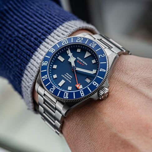 ساعة Sugess Seestern Titaniumn GMT Bezel 39MM S462.E Diving للرجال in Kuwait