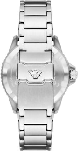 Emporio Men's World Explorer Solar-Powered Three-Hand Stainless Steel Watch (Model: AR11697) in Saudi Arabia