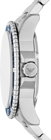 Emporio Men's World Explorer Solar-Powered Three-Hand Stainless Steel Watch (Model: AR11697) in Saudi Arabia