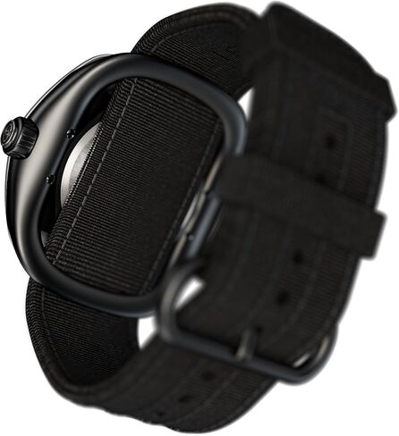 Dietrich Men's OT-1 Automatic Mechanical Watch, 46mm 316L Stainless Steel Case, Sapphire Crystal, 5 ATM Water Resistance, Black PVD Coating, Luminescent Numbers in Saudi Arabia