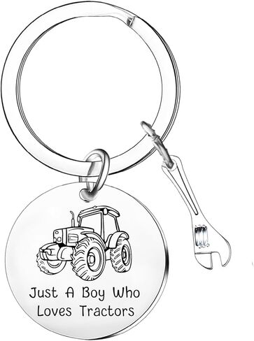 Tractor Keychain for Men Gifts for Tractor Lover Christmas Birthday Gift for Tractors Lover in Saudi Arabia