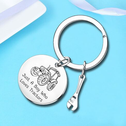Tractor Keychain for Men Gifts for Tractor Lover Christmas Birthday Gift for Tractors Lover in Saudi Arabia