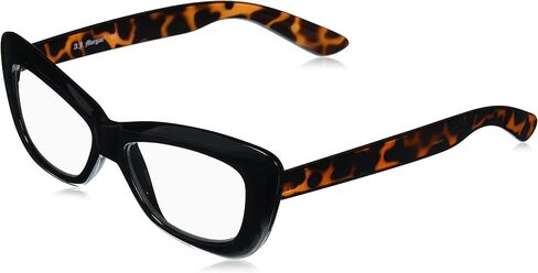 A.J. Morgan womens Crushed Reading Glasses, Red/Tort, 3 US in Saudi Arabia