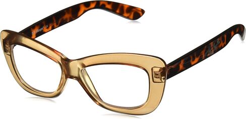 A.J. Morgan womens Crushed Reading Glasses, Red/Tort, 3 US in Saudi Arabia