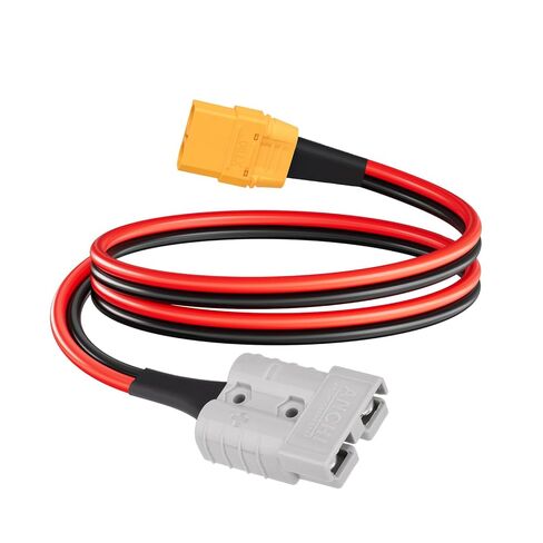 Anderson SB50 Battery Quick Connect/Disconnect to XT90 Female Cable 10AWG SB50-XT90 Connector Cable for Forklift Trucks Battery Power Transfer(6FT) in Saudi Arabia