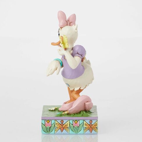 Enesco Disney Traditions Collection by Jim Shore Daisy Duck with Flowers and Butterflies Figurine- Stone Resin Hand Painted Collectible Disney Figurines Home Decor Statue, 5 Inch in Saudi Arabia