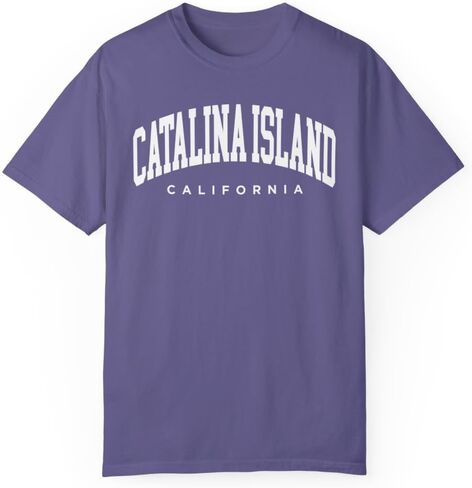 Catalina Island California Adult Unisex Comfort Colors Short Sleeve T-Shirt in Kuwait