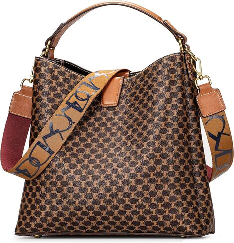 حقيبة يد نسائية من IBFUN حقيبة يد مصنوعة من الجلد بمقبض علوي عتيق in Kuwait