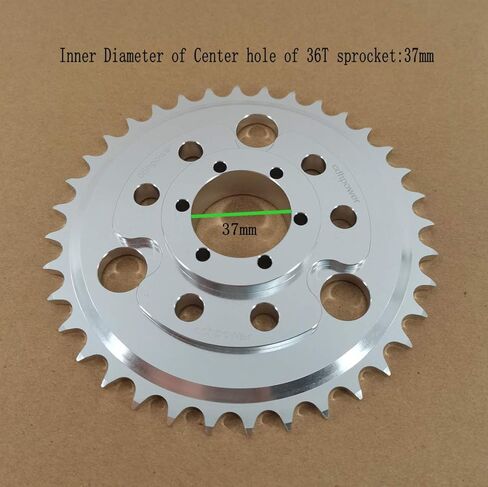 CDHpower Disc Brake Rotor Adapter and 36T Sprocket 2 in 1 for Gas Motorized Bicycle 48cc/66cc/80cc in Saudi Arabia